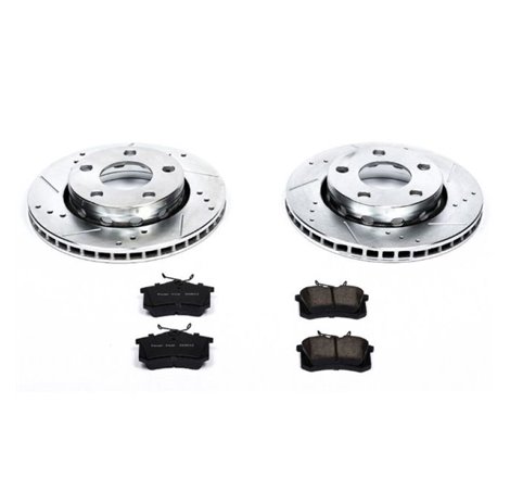 Power Stop 00-02 Audi S4 Rear Z23 Evolution Sport Brake Kit