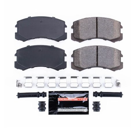 Power Stop 02-07 Mitsubishi Lancer Front Z23 Evolution Sport Brake Pads w/Hardware