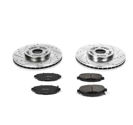 Power Stop 99-00 Lexus SC300 Front Z23 Evolution Sport Brake Kit