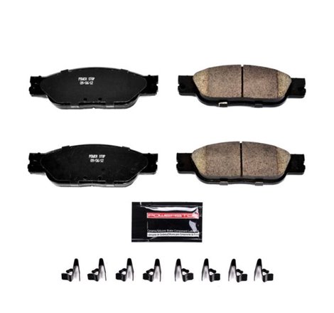 Power Stop 03-05 Jaguar S-Type Front Z23 Evolution Sport Brake Pads w/Hardware