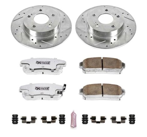 Power Stop 2001 Infiniti I30 Rear Z26 Street Warrior Brake Kit