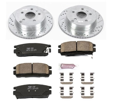 Power Stop 10-17 Chevrolet Equinox Rear Z23 Evolution Sport Brake Kit