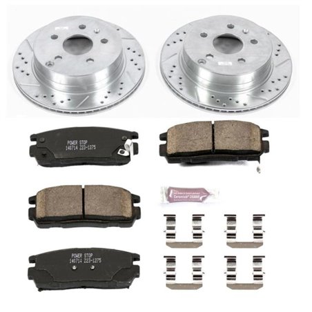 Power Stop 10-17 Chevrolet Equinox Rear Z23 Evolution Sport Brake Kit