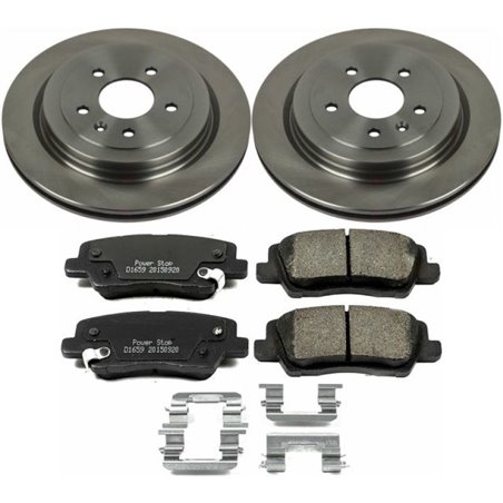 Power Stop 13-15 Cadillac ATS Rear Autospecialty Brake Kit