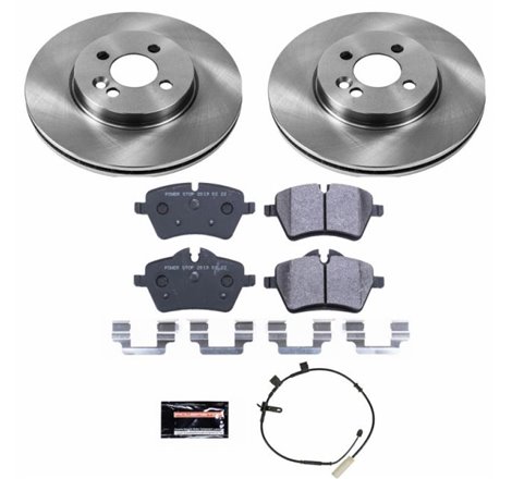 Power Stop 11-16 Mini Cooper Front Track Day Brake Kit