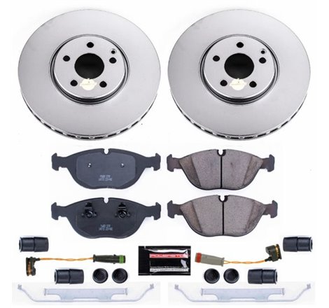 Power Stop 04-05 Mercedes-Benz E500 Front Z23 Evolution Sport Coated Brake Kit