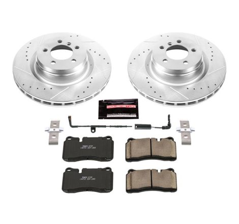 Power Stop 06-09 Land Rover Range Rover Front Z23 Evolution Sport Brake Kit