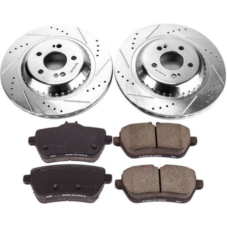 Power Stop 2017 Mercedes-Benz Maybach S550 Rear Z23 Evolution Sport Brake Kit