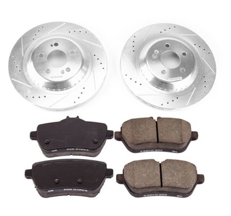 Power Stop 2018 Mercedes-Benz S450 Rear Z23 Evolution Sport Brake Kit