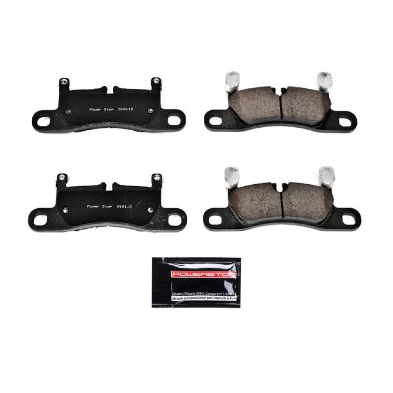 Power Stop 11-18 Porsche Cayenne Rear Z23 Evolution Sport Brake Pads w/Hardware