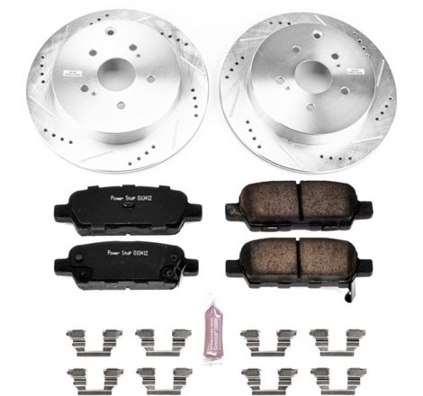 Power Stop 09-13 Suzuki Grand Vitara Rear Z23 Evolution Sport Brake Kit