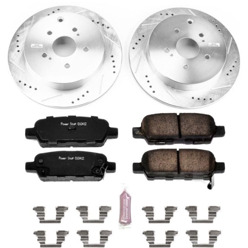 Power Stop 09-13 Suzuki Grand Vitara Rear Z23 Evolution Sport Brake Kit