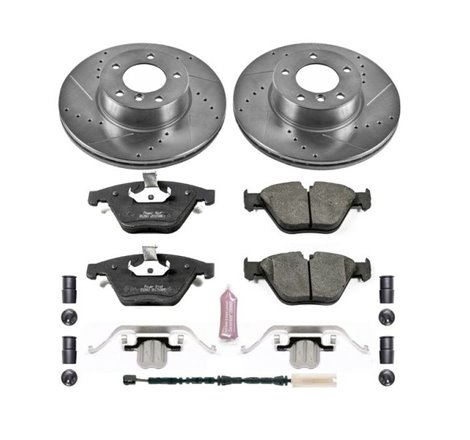 Power Stop 13-15 BMW X1 Front Z23 Evolution Sport Brake Kit