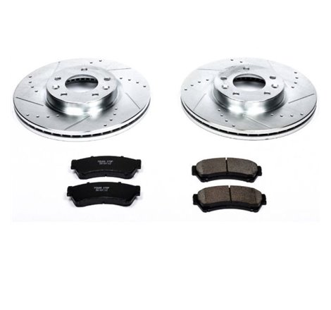 Power Stop 06-12 Ford Fusion Front Z23 Evolution Sport Brake Kit