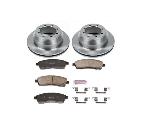 Power Stop 99-04 Ford F-350 Super Duty Rear Autospecialty Brake Kit