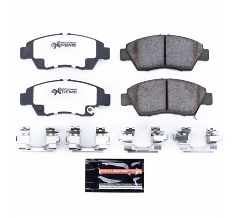 Power Stop 02-06 Acura RSX Front Z26 Extreme Street Brake Pads w/Hardware