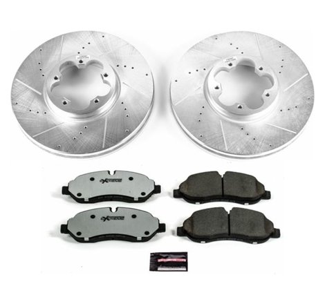 Power Stop 15-19 Ford Transit-150 Front Z36 Truck & Tow Brake Kit