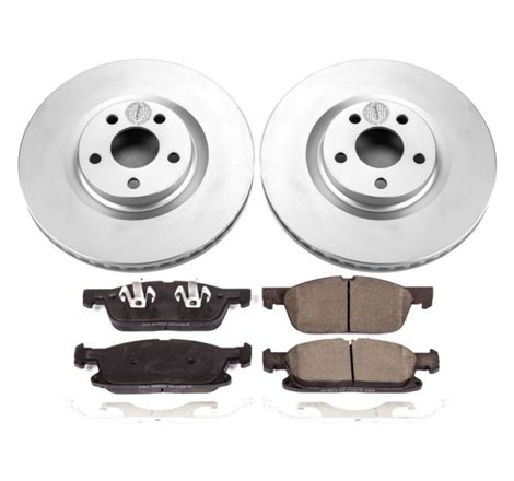 Power Stop 15-19 Ford Edge Front Z17 Evolution Geomet Coated Brake Kit