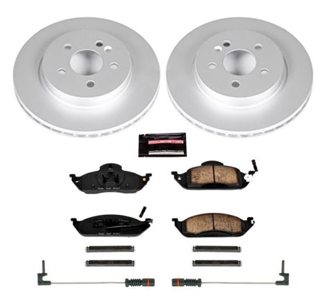 Power Stop 98-03 Mercedes-Benz ML320 Front Z23 Evolution Sport Coated Brake Kit