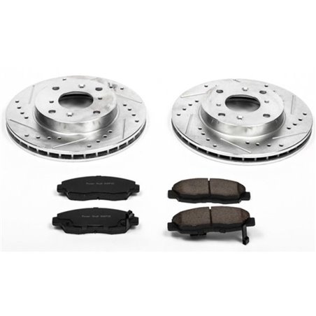 Power Stop 98-99 Acura CL Front Z23 Evolution Sport Brake Kit