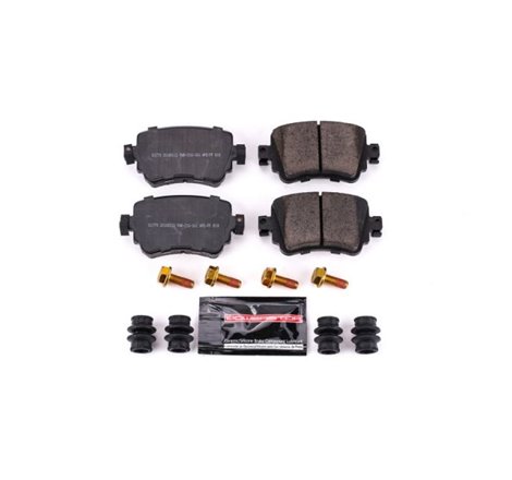 Power Stop 16-18 Audi Q3 Rear Z23 Evolution Sport Brake Pads w/Hardware