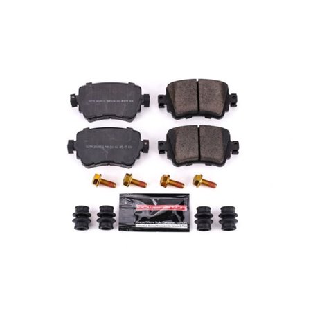 Power Stop 16-18 Audi Q3 Rear Z23 Evolution Sport Brake Pads w/Hardware