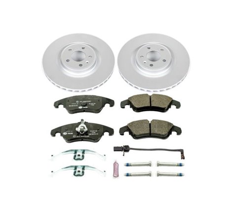 Power Stop 10-11 Audi S4 Front Euro-Stop Brake Kit