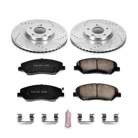 Power Stop 13-16 Hyundai Santa Fe Front Z23 Evolution Sport Brake Kit