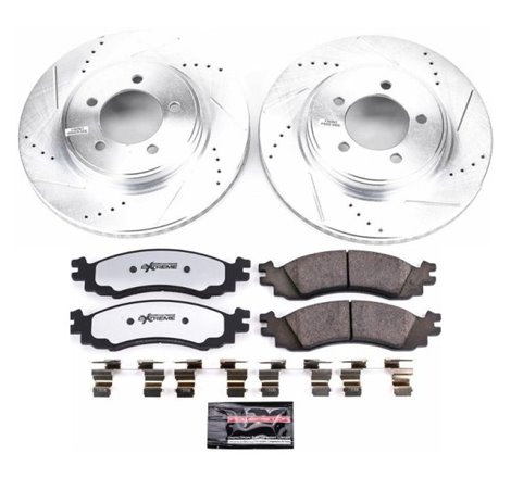 Power Stop 06-10 Ford Explorer Front Z36 Truck & Tow Brake Kit