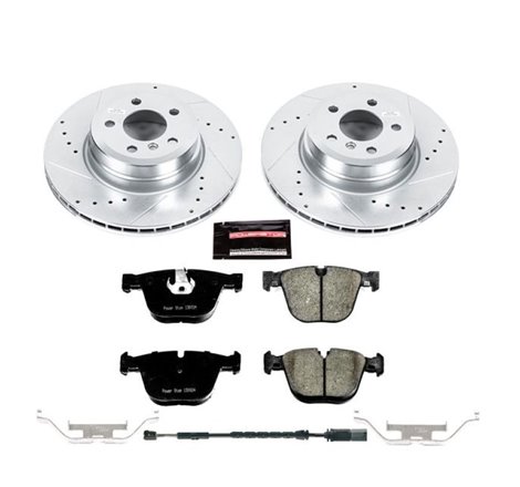 Power Stop 16-18 BMW X5 Rear Z23 Evolution Sport Brake Kit