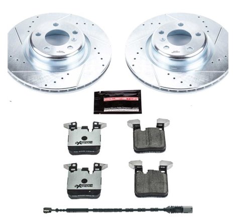 Power Stop 14-16 BMW 228i Rear Z26 Street Warrior Brake Kit