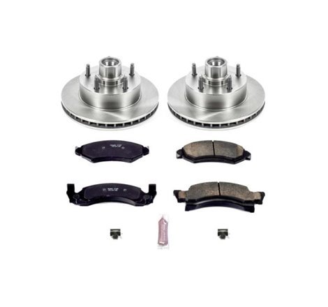 Power Stop 1986 Ford E-150 Front Autospecialty Brake Kit