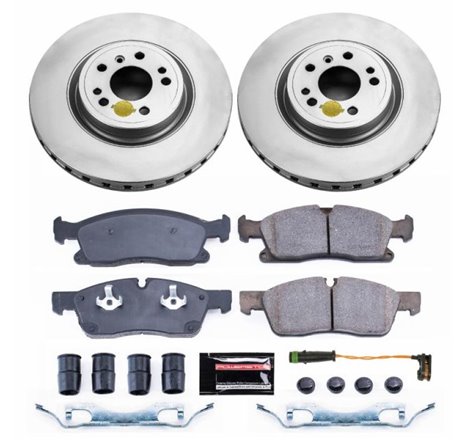 Power Stop 2016 Mercedes-Benz GLE300d Front Z23 Evolution Sport Coated Brake Kit