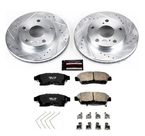 Power Stop 92-01 Toyota Camry Front Z23 Evolution Sport Brake Kit