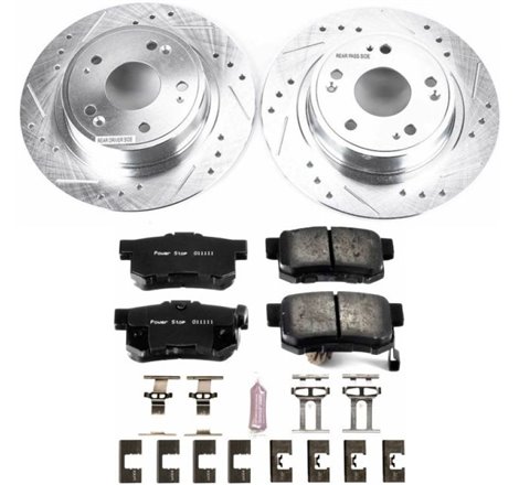 Power Stop 16-18 Acura ILX Rear Z23 Evolution Sport Brake Kit