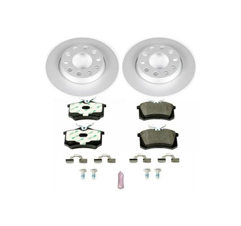 Power Stop 02-05 Audi A4 Rear Euro-Stop Brake Kit