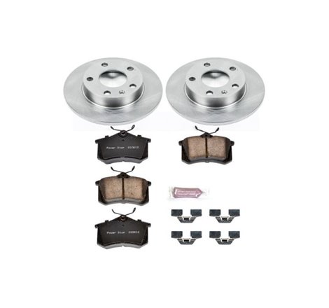 Power Stop 02-06 Audi A4 Rear Autospecialty Brake Kit