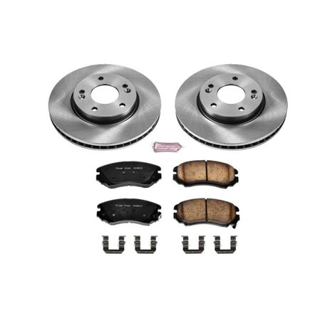 Power Stop 10-11 Kia Soul Front Autospecialty Brake Kit