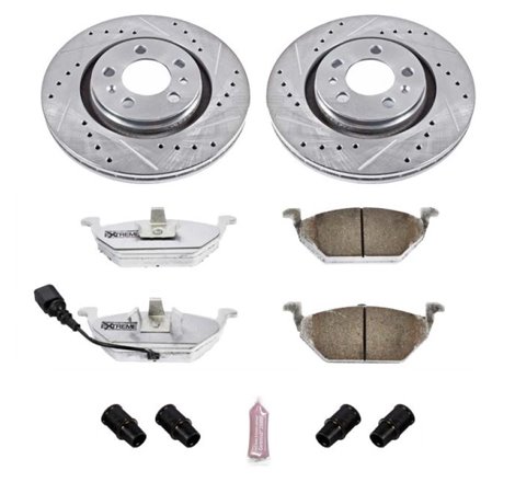 Power Stop 99-06 Volkswagen Beetle Front Z26 Street Warrior Brake Kit