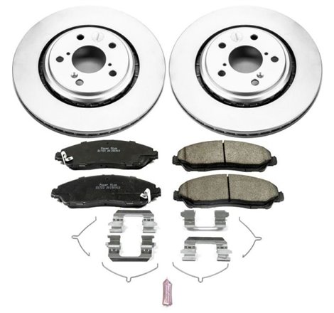 Power Stop 17-19 Acura MDX Front Z17 Evolution Geomet Coated Brake Kit