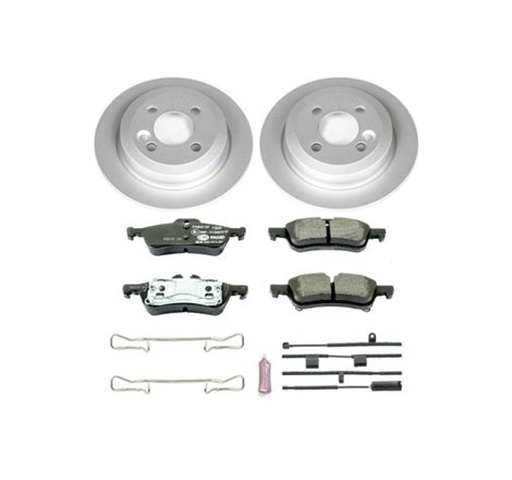 Power Stop 07-08 Mini Cooper Rear Euro-Stop Brake Kit