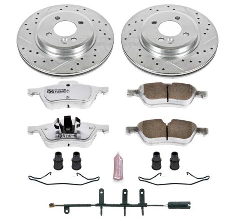 Power Stop 02-06 Mini Cooper Front Z26 Street Warrior Brake Kit