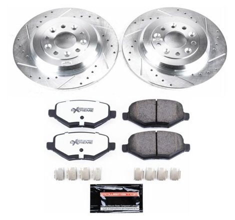 Power Stop 11-15 Ford Edge Rear Z36 Truck & Tow Brake Kit