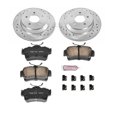 Power Stop 94-99 Ford Mustang Rear Z23 Evolution Sport Brake Kit