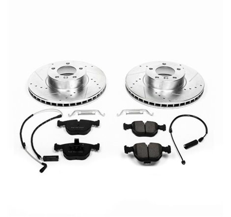 Power Stop 01-03 BMW 530i Front Z23 Evolution Sport Brake Kit