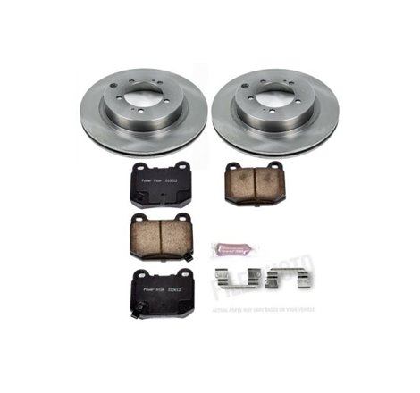 Power Stop 03-06 Mitsubishi Lancer Rear Autospecialty Brake Kit