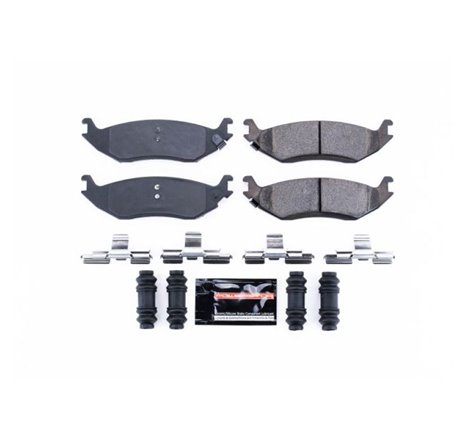 Power Stop 07-09 Chrysler Aspen Rear Z23 Evolution Sport Brake Pads w/Hardware