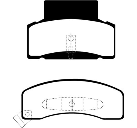 EBC 92-99 Chevrolet C30 DRW Greenstuff Front Brake Pads