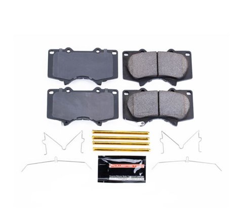 Power Stop 10-19 Toyota 4Runner Front Z23 Evolution Sport Brake Pads w/Hardware