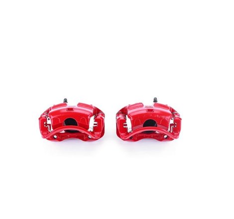 Power Stop 00-06 Nissan Sentra Front Red Calipers w/Brackets - Pair